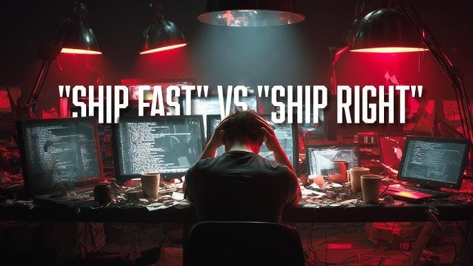 Developer Philosophy: Craft Over Speed